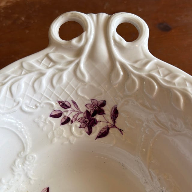 Rare Job Ridgway Cauldon Place Compote, Pattern B1154, Newly Discovered Pattern, Circa 1808-1814 For Sale - Image 6 of 12