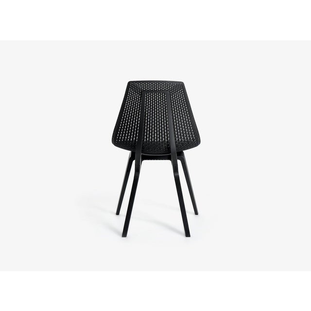 Early 21st Century Noho Move Chairs in Black by Formway, Set of 6 For Sale - Image 5 of 8