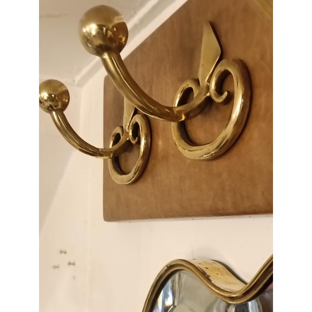 The "Aldo Tramontano" Wall Coat Rack is a refined example of Italian craftsmanship, featuring the highest quality...