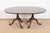 Wood Kittinger Georgian Solid Mahogany Double Pedestal Extension Dining Table, Newly Refinished For Sale - Image 7 of 12