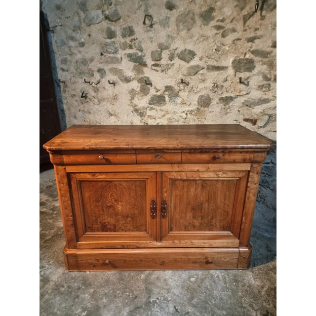 19th Century Louis Philippe French Elm Sideboard For Sale - Image 13 of 18