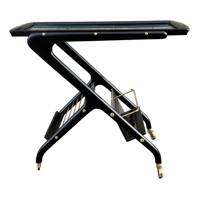 Vintage Food Trolley in Beech, 1950s For Sale