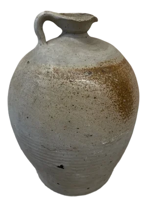 Vintage Mid-Century French Provincial Stoneware Pottery, Jar/Jug/Vase/Vessel
