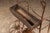 Gray Antique Industrial Cylinder Cart With Chain Retainer For Sale - Image 8 of 9