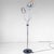 Mid-Century Modern Vintage Chrome Floor Lamp with Adjustable Lights by Reggiani, Italy, 1960s For Sale - Image 3 of 16