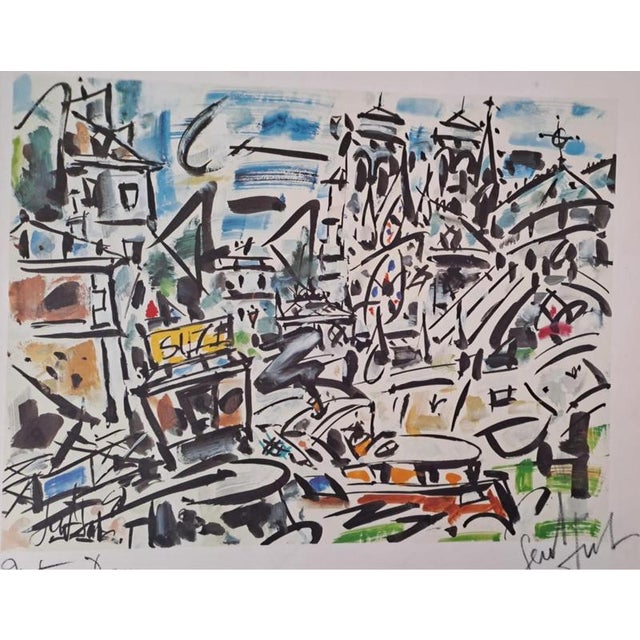 Gen PAUL Notre-Dame de Paris, 1975 Photolithography on vellum Signed in pencil by the artist Titled in the panel...