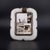 Murano Glass Photo Frame by Archimede Seguso for Seguso Vetri D'arte, 1940s For Sale - Image 11 of 18