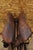 Antique McClellan Brown Leather 12 Inch Wwi Calvary Horse Saddle, Circa 1900 For Sale - Image 16 of 18