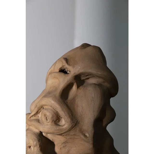 Compiani, Abstract Sculpture, 1980, Wood For Sale - Image 9 of 11
