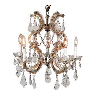 Vintage Maria Theresa Chandelier For Sale