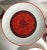 1950s Greek Inspired Blood Orange Plate & Mug Set of 17 For Sale - Image 4 of 6