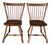 Sprague & Carleton Antique Birdcage Style Maple Side Chairs - A Pair For Sale