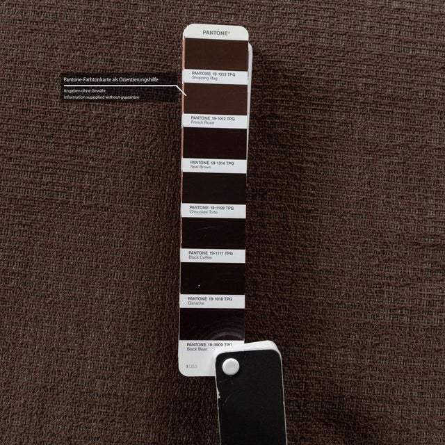 Moule Fabric Stool in Brown from Brühl For Sale - Image 5 of 10