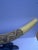 Vintage Mid-Century Chinoiserie Faux Ivory Carved Resin Dragon Tusk 23” Long Statement Piece For Sale - Image 10 of 12