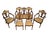 Vintage Lounge Chairs from Oetzmann & Co., 1920s, Set of 5 For Sale - Image 14 of 14