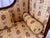 Yellow Vintage Sheraton Style Upholstered Settee For Sale - Image 8 of 11