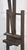 An antique oak artist’s easel of sturdy construction, designed for practical studio use. Made from solid oak with a rich...