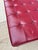 Metal Florence Knoll for Knoll Oxblood Leather Bench For Sale - Image 7 of 12