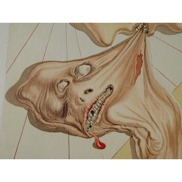 Salvador Dali, Les hommes qui s'entre dévorent, Etching For Sale - Image 3 of 7