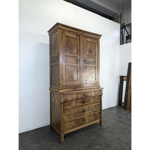 Empire Walnut Sideboard and Chest of Drawers, in Very Good conditions.