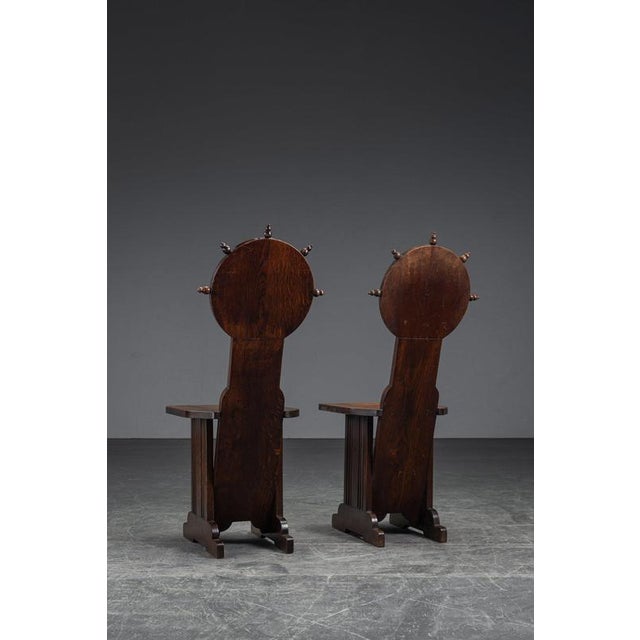 Art Deco Chair from Charles Dudouyt, France For Sale - Image 5 of 16