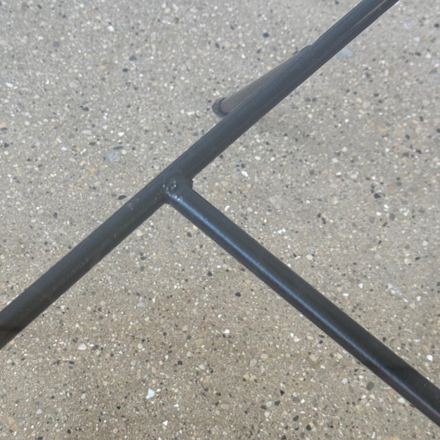 Arbuck 1950s Wrought Iron Coffee Table Attributed to George Nelson for Arbuck For Sale - Image 4 of 6
