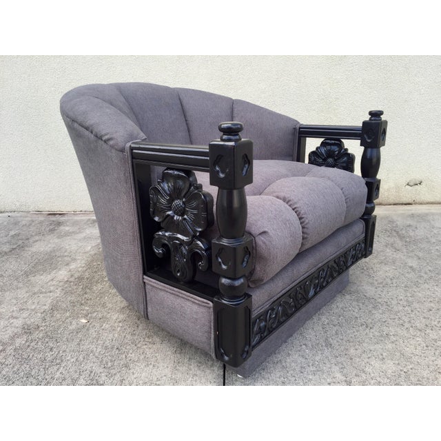 Restored Mediterranean Lounge Chair Chairish