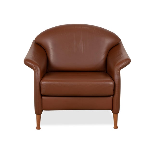 Club Chair in Leather from Walter Knoll For Sale - Image 13 of 14