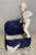 Late 19th Century Small Antique French Country Figural Porcelain Planters - Set of 2 For Sale - Image 5 of 8
