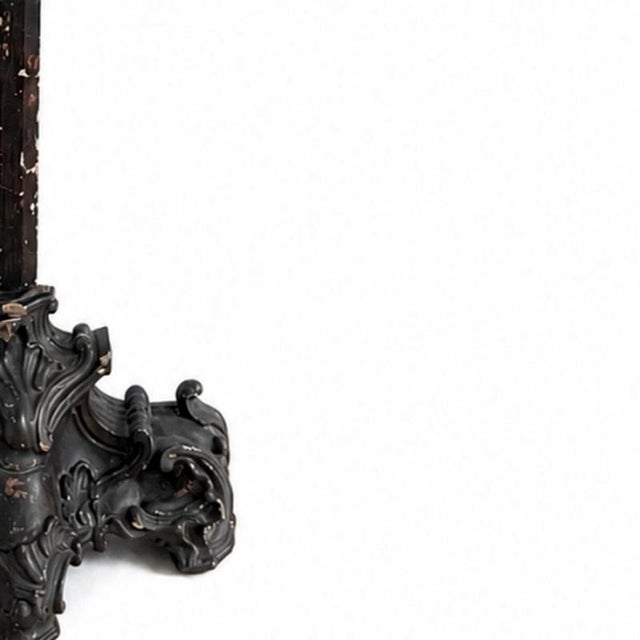 Antique Sacred Art Crucifix, 1800s For Sale - Image 5 of 6