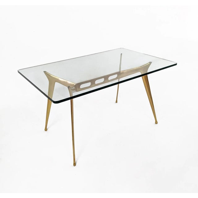 1950s Coffee Table attributed to Cesare Lacca for Fontana Arte, 1950s For Sale - Image 5 of 11