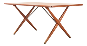 Model AT-303 Sawhorse Dining Table by Hans Wegner for Andreas Tuck, 1960s