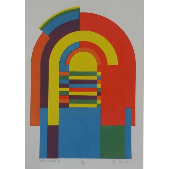 Blue Jan Pamula, Structure VII, 1979, Mixed Media For Sale - Image 8 of 8