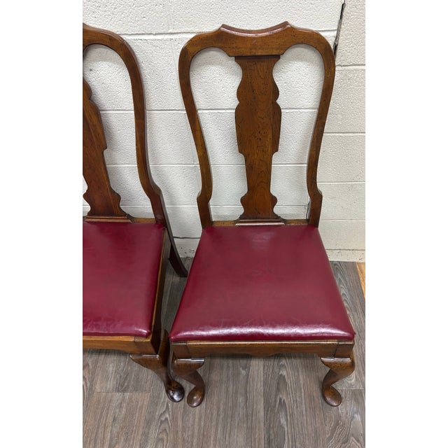 Vintage Pennsylvania House Solid Cherry Dining Chairs - Set of 6 For Sale - Image 10 of 13