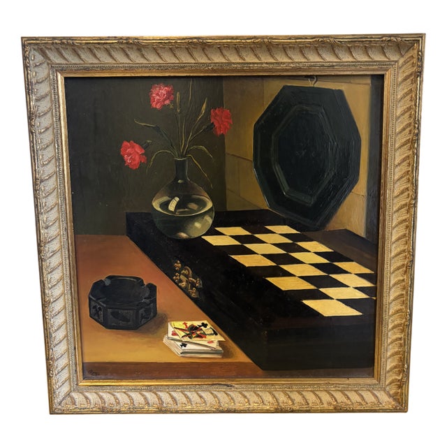 After Lubin Baugin, Still Life, 1950s, Oil Painting, Framed For Sale