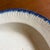 Early 19th Century Antique Staffordshire Pearlware Blue Feather Edge Platter, Circa 1820’s For Sale - Image 5 of 12