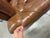 Mid 20th Century Rare Iconic Vintage Cocheo Brothers Chesterfield Tufted Leather Loveseat Sofa For Sale - Image 5 of 12