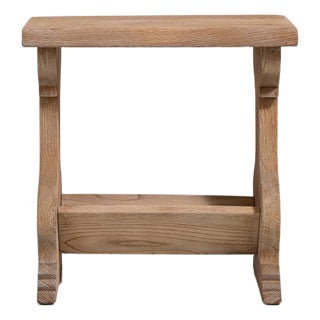 Oak Side Table, Antique, France, Circa 1970 For Sale
