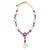 Fantastic Bochic "Capri" Blue & White Opal, Ruby Necklace set 22K Gold & Silver For Sale - Image 15 of 18