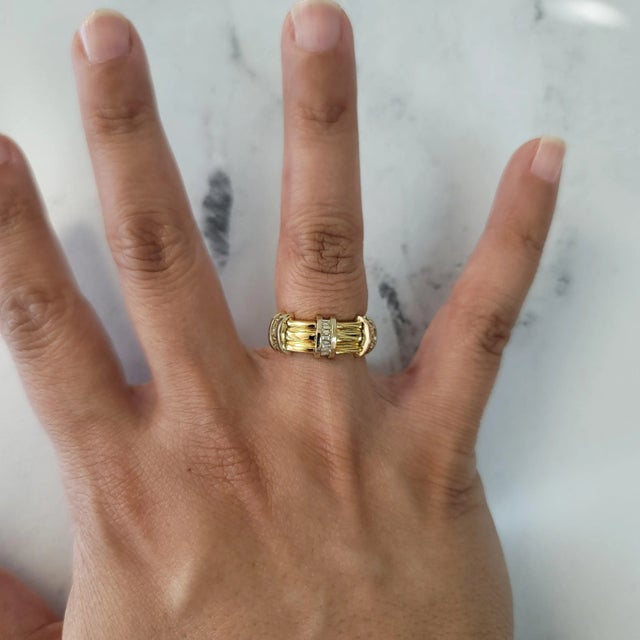 ♥ Product Summary ♥ Main Stone: Diamonds Approx. Diamond Carat Weight: .47cttw Diamond Cut: Baguette Diamond Color: G...