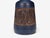 Blue 1970s Jette Hellerøe, Danish Modern, Carved Stoneware Table Lamp For Sale - Image 8 of 10