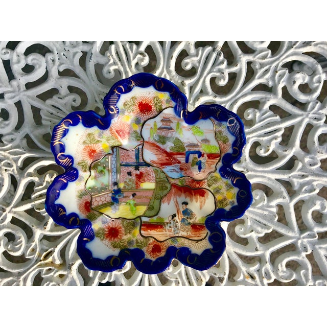 Chinese Antique Chinese Decorative Dish For Sale - Image 3 of 4
