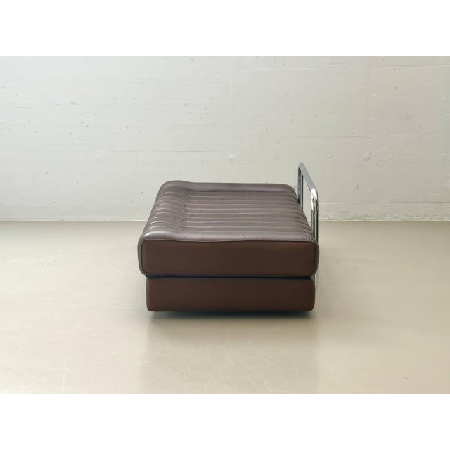 DS-85 Sofa Bed in Cognac Brown by de Sede, Switzerland, 1960s For Sale - Image 11 of 18