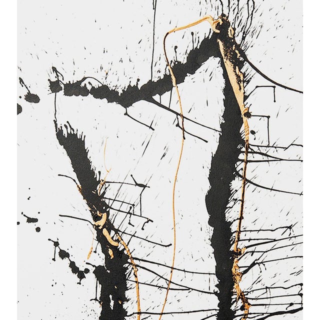 Virginia Dutton Abstract Ink and Acrylic Painting, “Torso” 2015 Virginia Dutton, American This large vertical painting is...