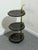 3-Tier Bar Trolley in Gold-Plated Metal and Smoked Glass, 1970 For Sale - Image 6 of 13