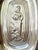 A silver plated tray with image of woman carrying a jug. The Tropical line of International Silver Company from the...