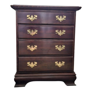 1990s Four Drawer Chest of Drawers For Sale
