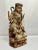 A carved Guandi, or Chinese God of war circa late 15th early 16th century. Based on the historical figure Guan Yu who...