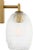 2020s Hable by Visual Comfort Studio Serafina 3-Light Vanity Sconce in Satin Brass Gold Finish For Sale - Image 5 of 5