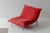Pillow chair, Calin, designed by Pascal Mourgue and produced by Ligne Roset in France around 1990. Very comfortable orange...